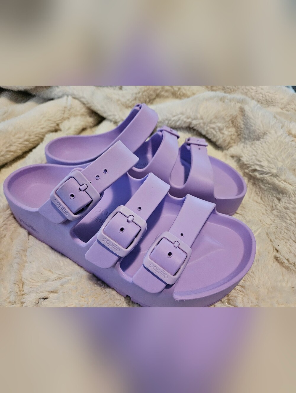 Birkenstock Lavender Purple Papillio Sandals